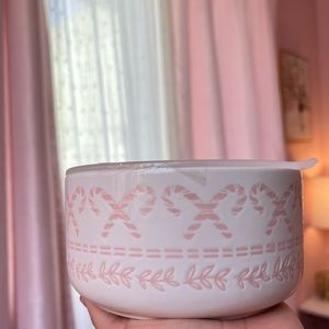 Holiday pink container NWT